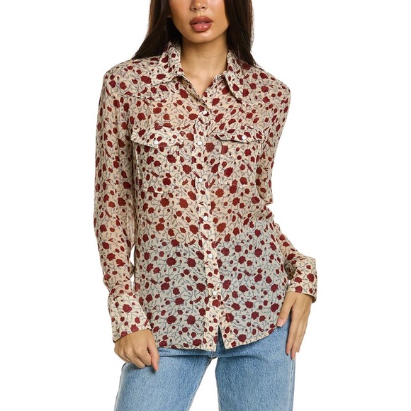 rag & bone Tops - Rag & Bone Farren floral button-up M